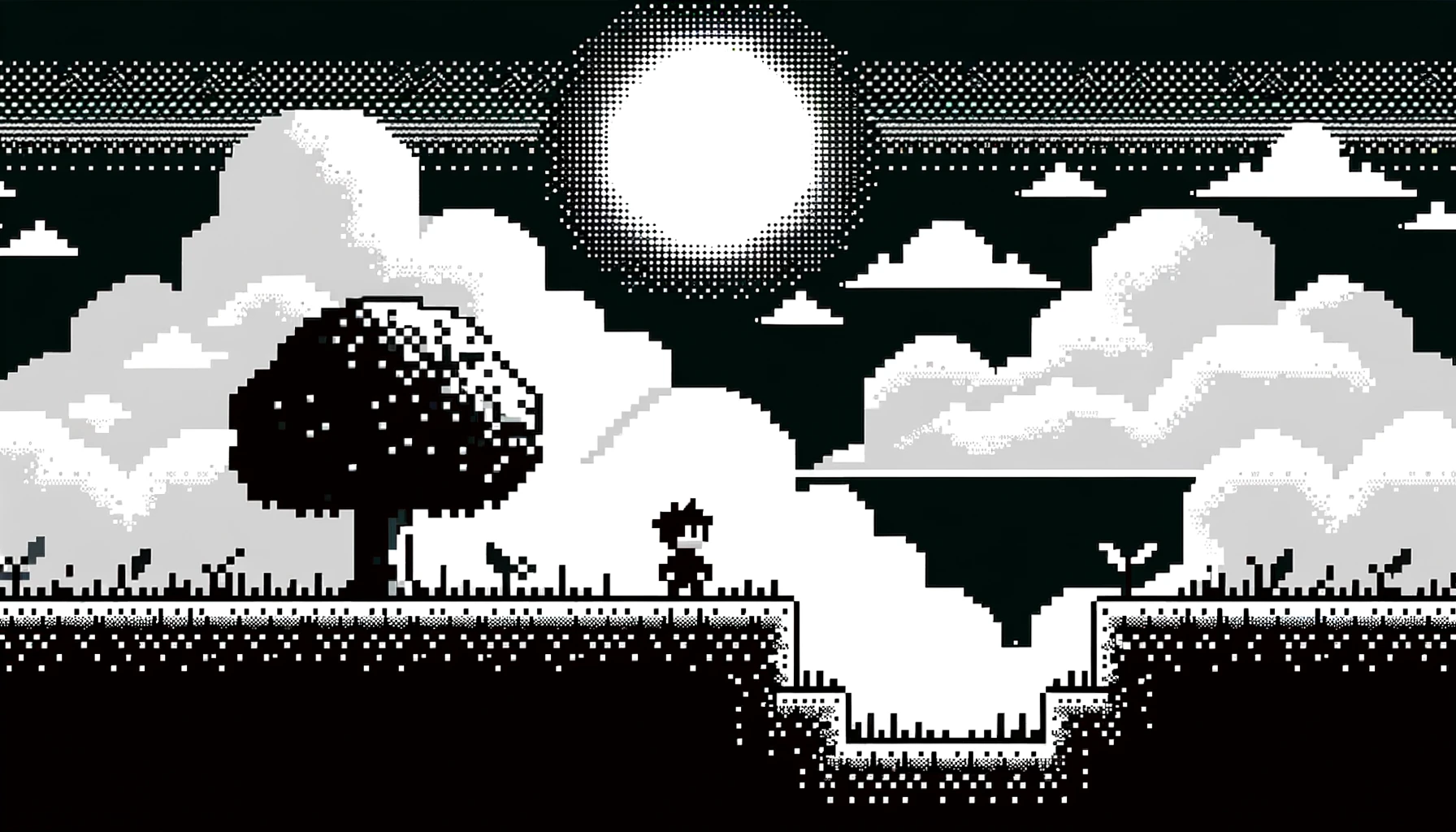 The Art of 1 Bit Game Development – The Beauty of Monochrome