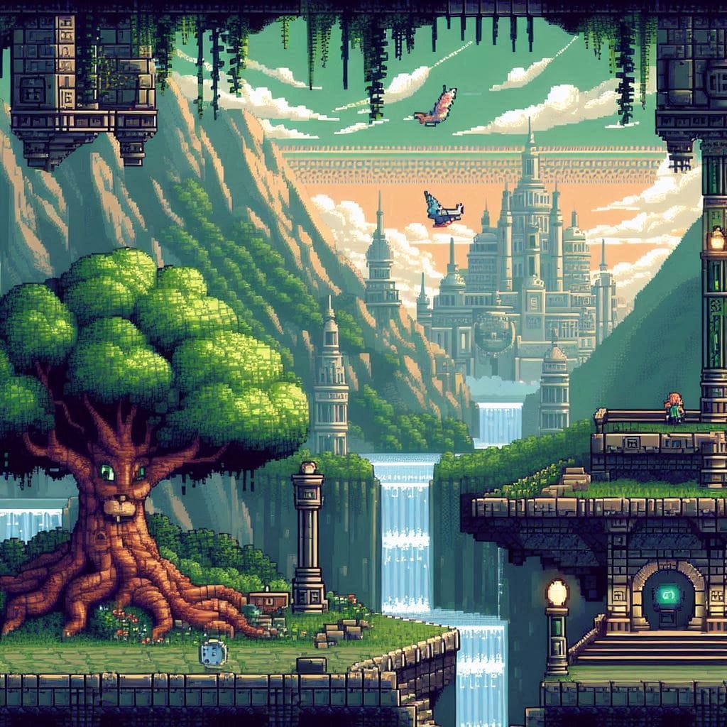 Pixel Art Environment