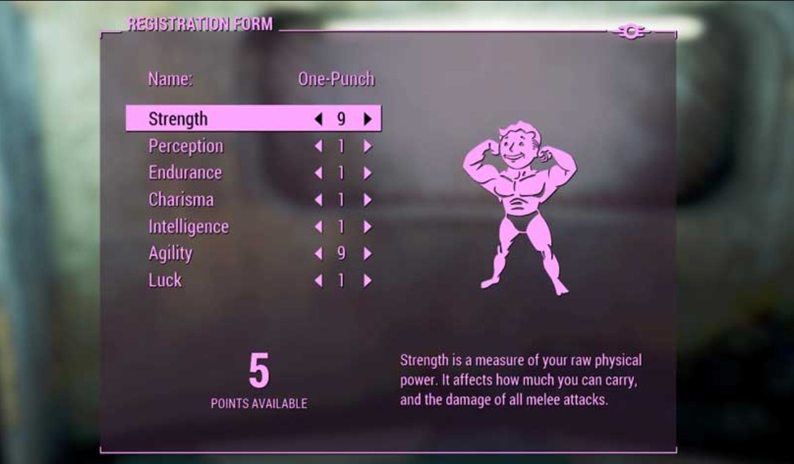 Fallout 4 Best Starting Stats