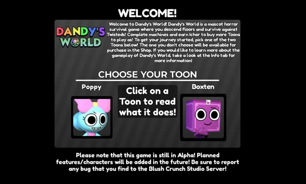 Dandy’s World Codes