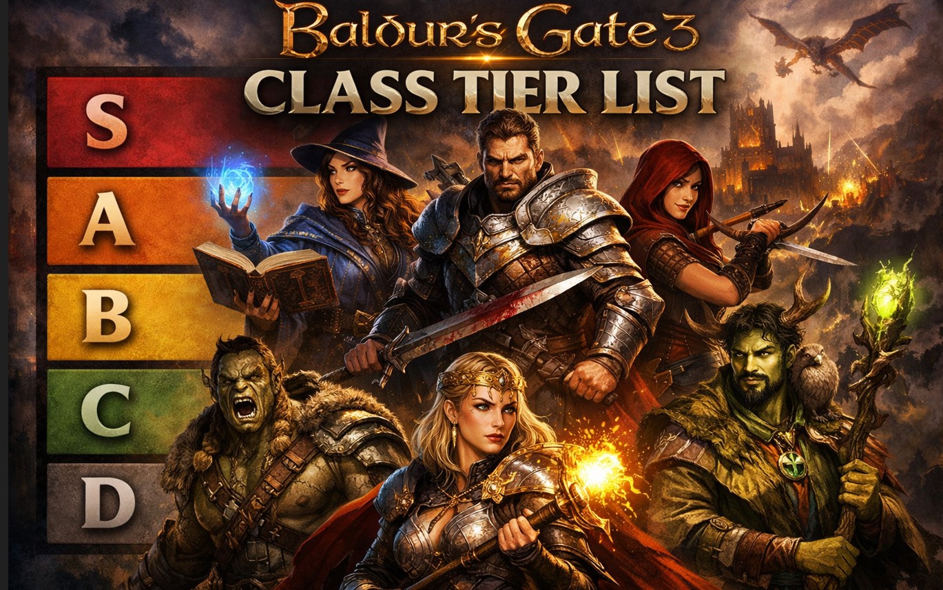 BG3 Class Tier List: Ranking Every Class for 2025