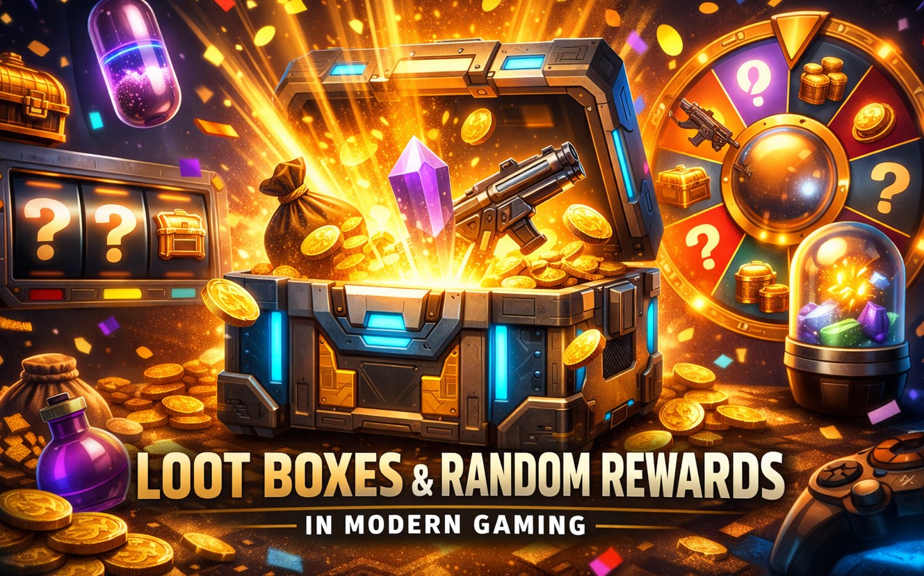 Loot Boxes And Random Rewards in Modern Gaming