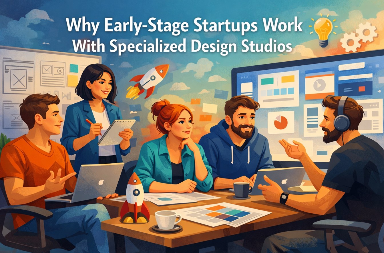 Why Do Startups Partner with Specialized Design Studios?