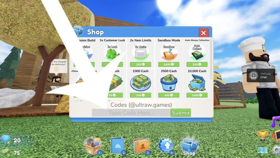 Restaurant Tycoon 3 Codes