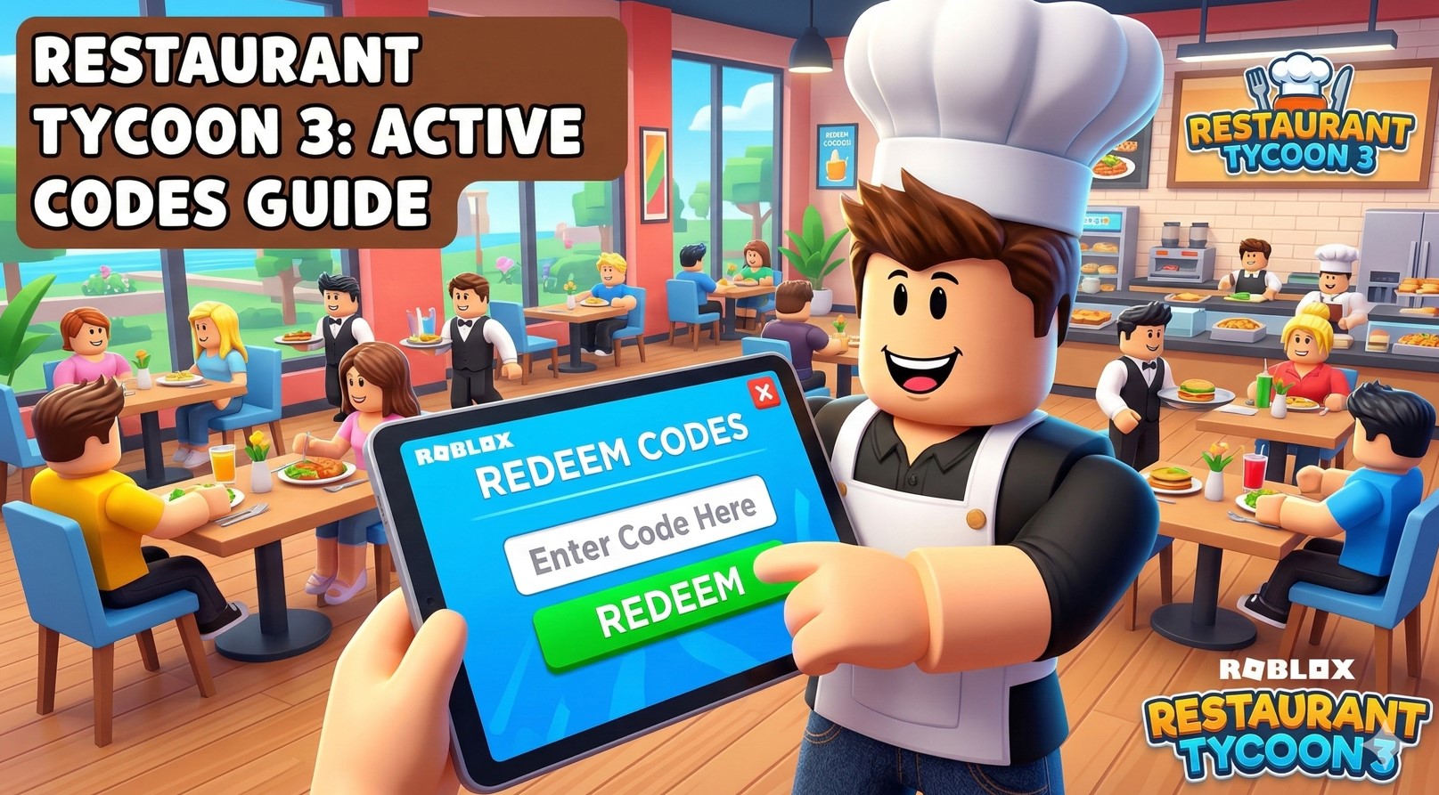 Restaurant Tycoon 3 Codes (March 2026)