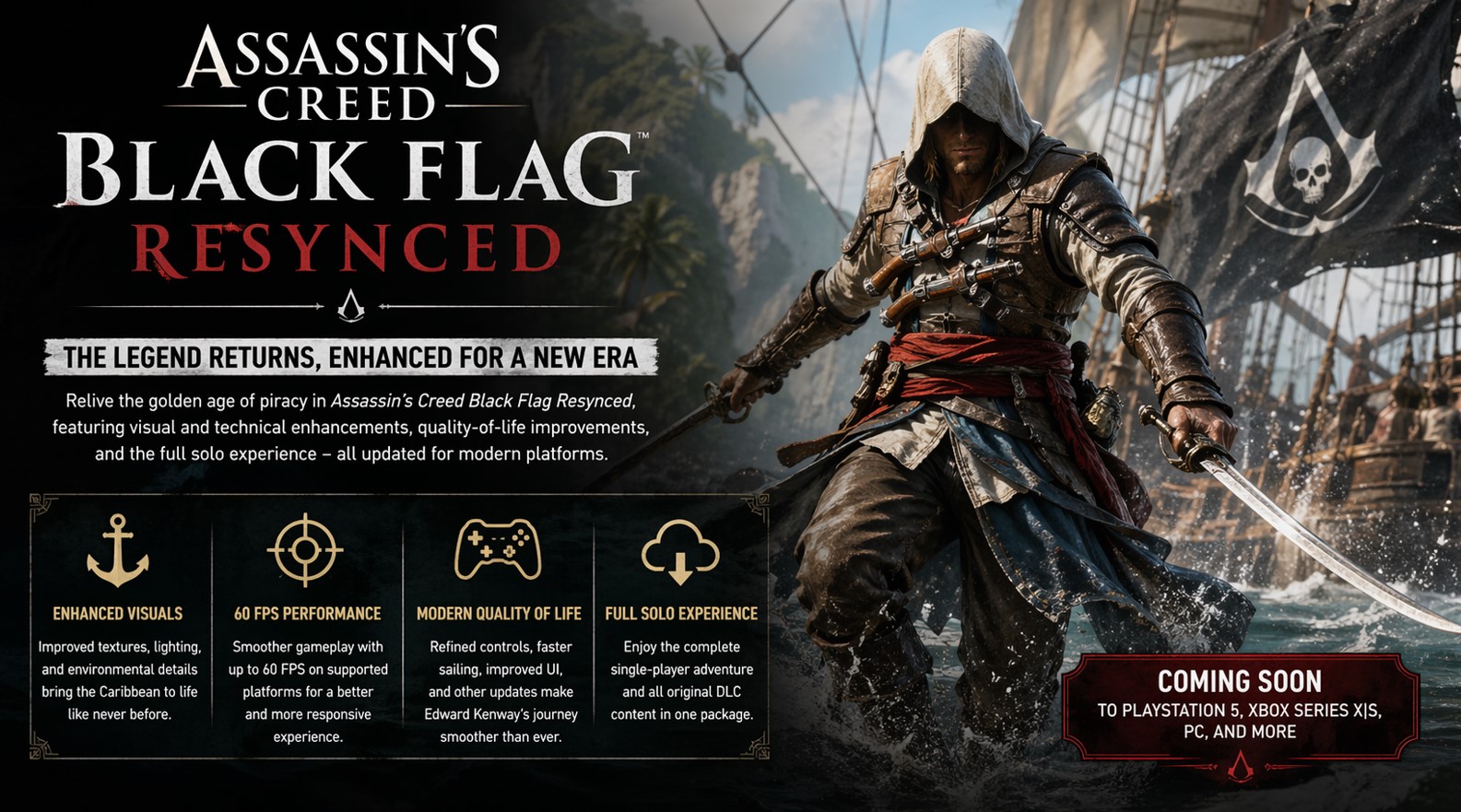 Assassin's Creed Black Flag Resynced