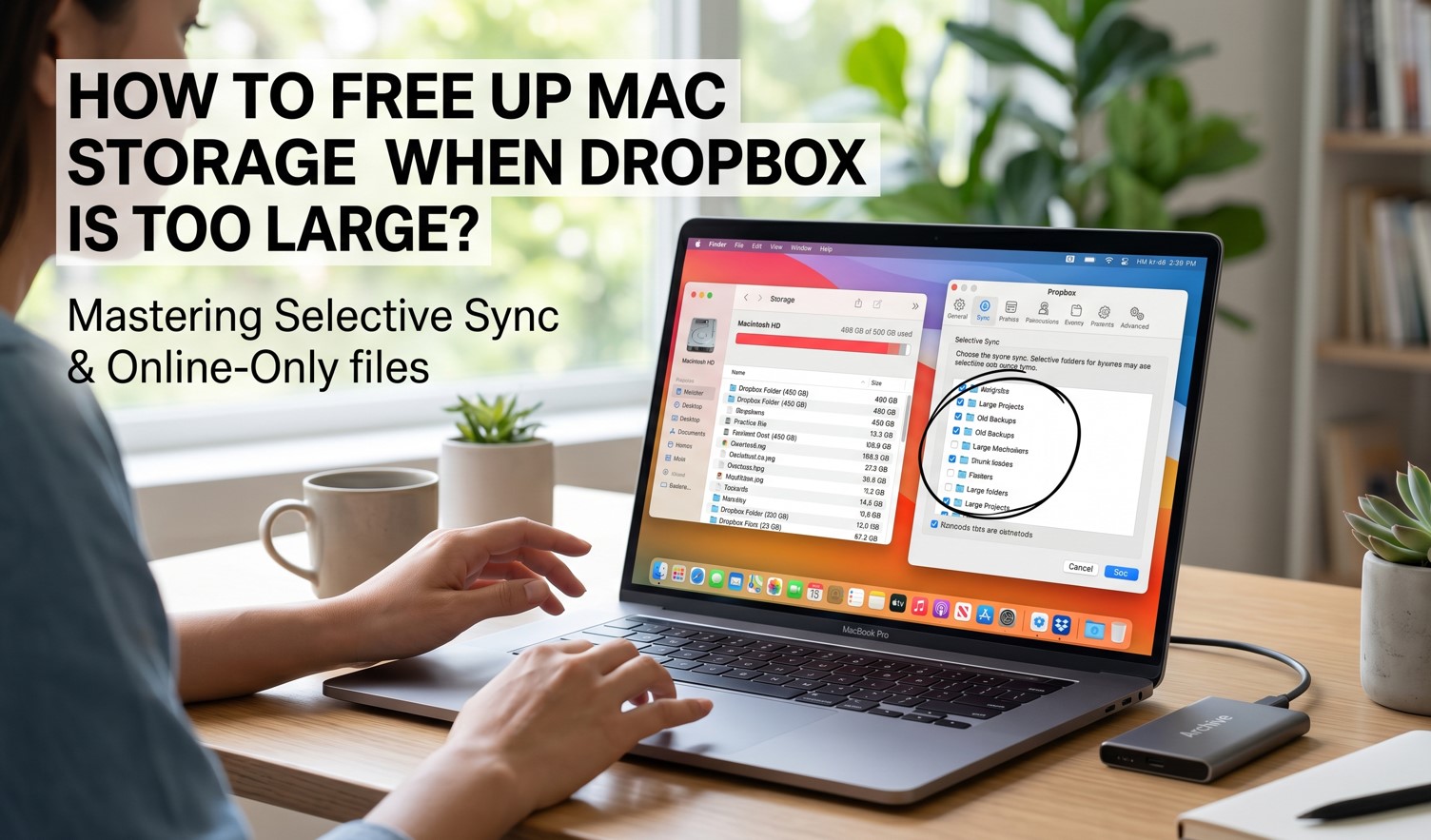 Mac Storage When Dropbox