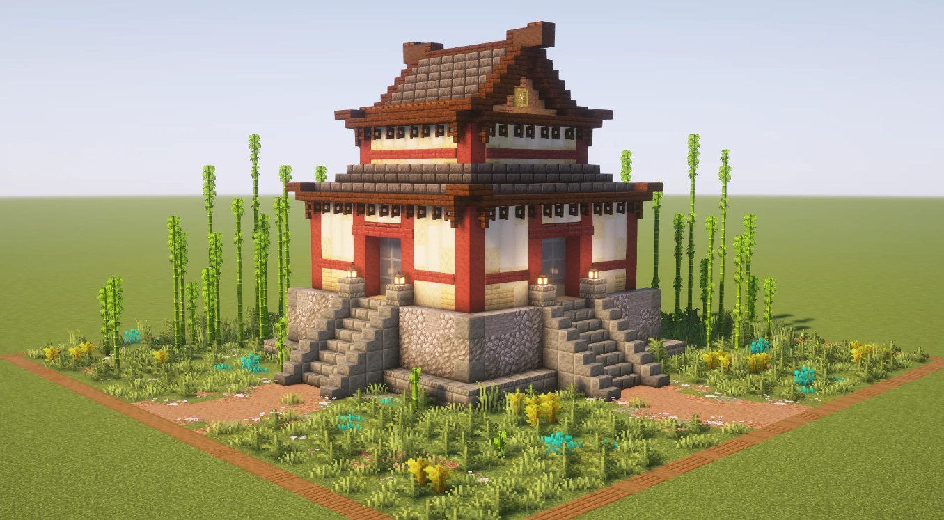 Minecraft Japanese Temple