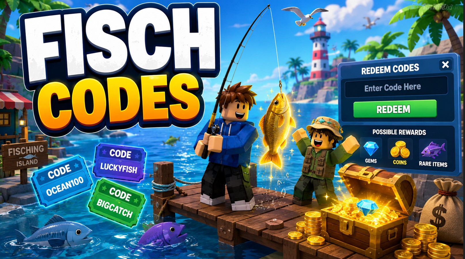 Fisch Codes (August 2026)