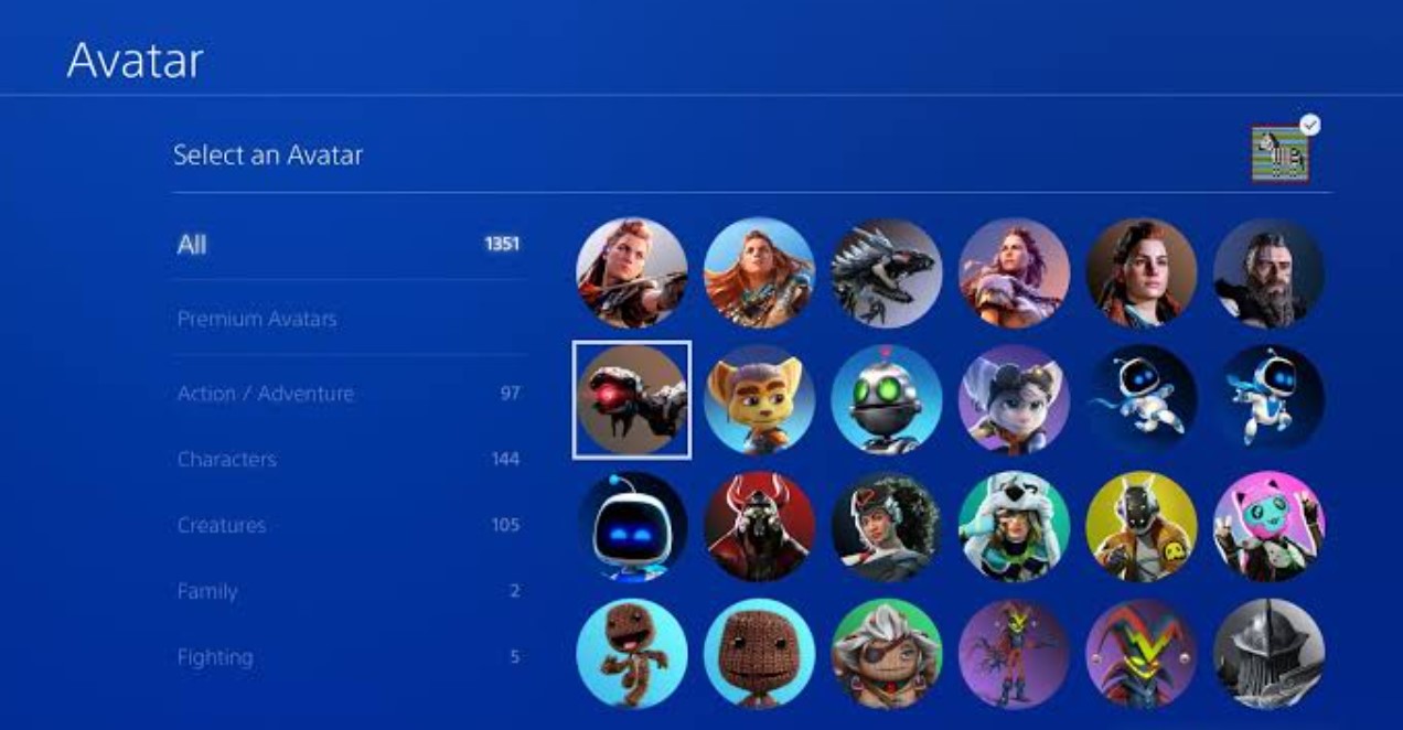PlayStation Avatars