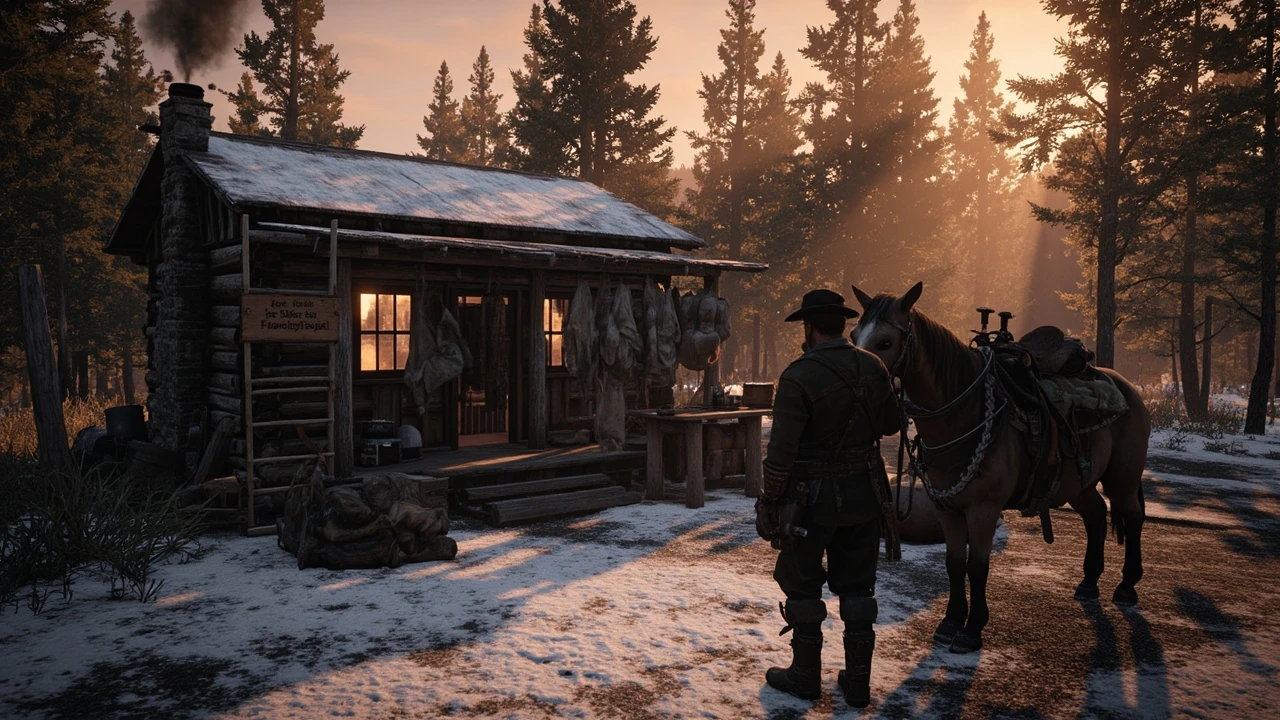 Trapper locations rdr2: every pelt merchant on the map