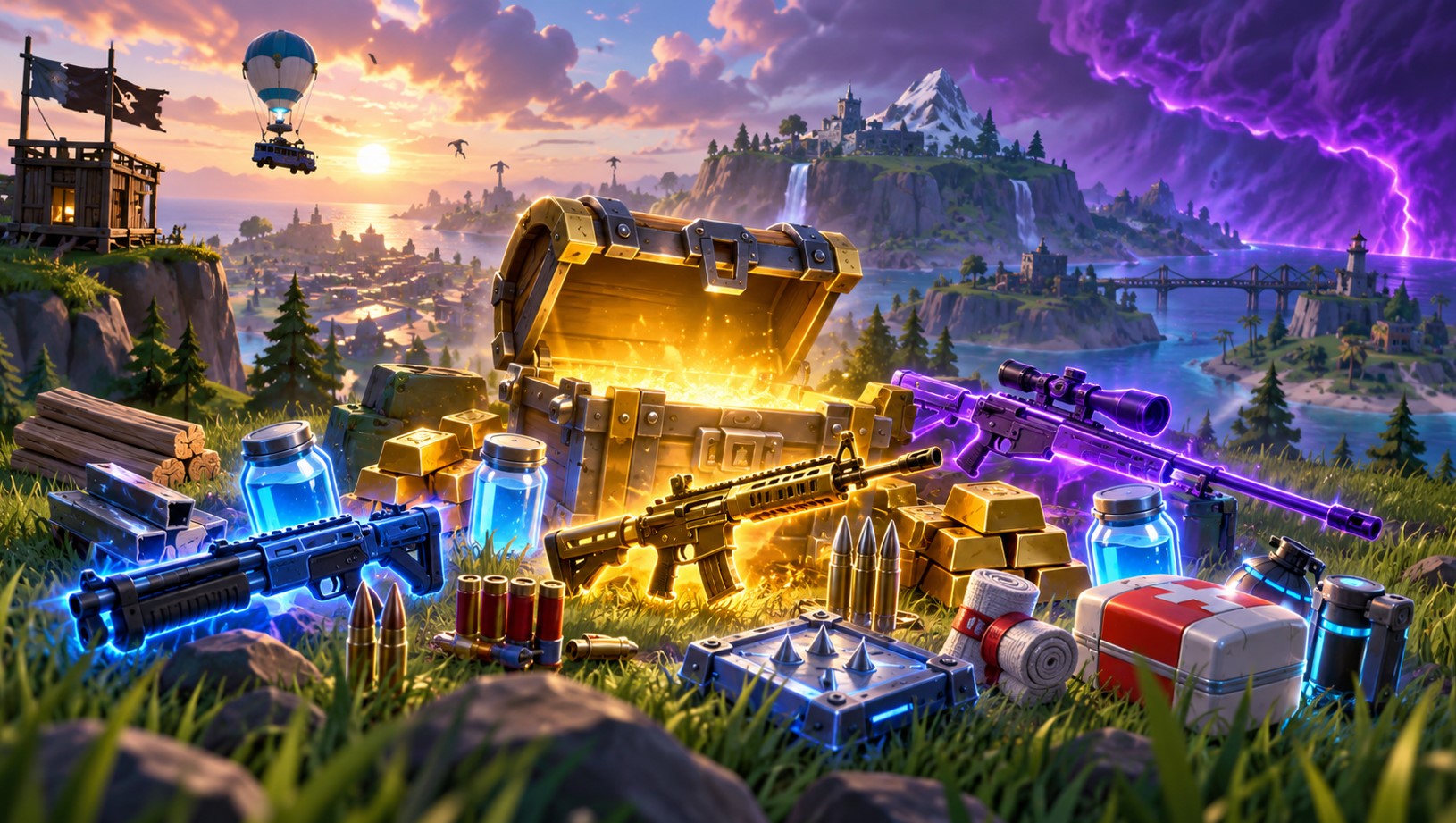Fortnite Loot Explained: Three Pools, One Match