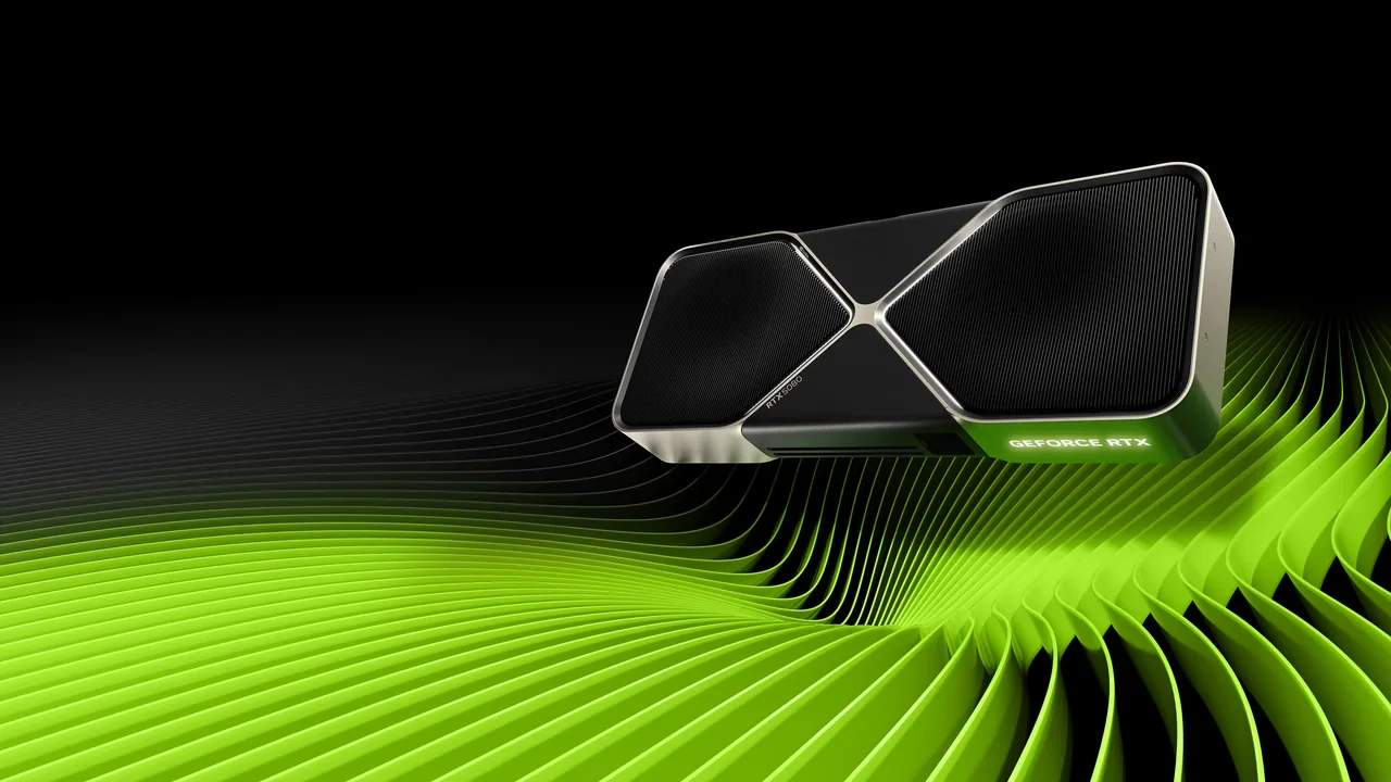 NVIDIA GeForce RTX 5080. Image credit: NVIDIA.