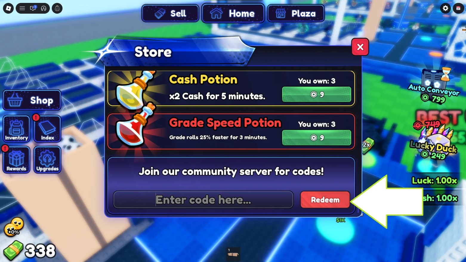 Blue Lock Farm Codes