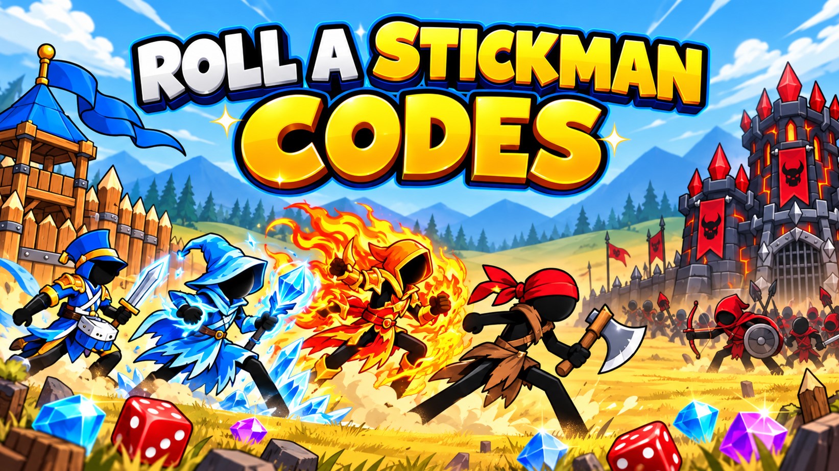 Roll a Stickman Codes